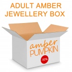SAVE 50% + off Adult Amber Jewellery Box